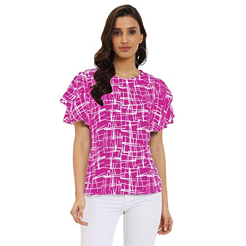 Image of OOMPH! Women's Crepe Tank Top (frillsleeve)