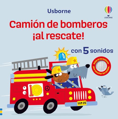 Camión de bomberos ¡al rescate! (¡Qué vehículos más ruidosos!)
