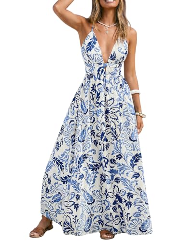 Robe longue d'été légère anti-chaleur coupe fluide trapèze masquant les imperfections