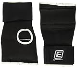 ENERGETICS Herren Wrap Innenhandschuhe, schwarz, S/M
