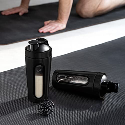 Eiweiß-Shaker aus Edelstahl 750ml von Navaris