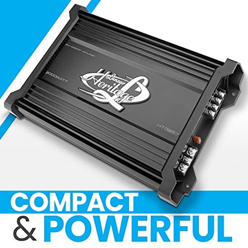 image for Lanzar Amplifier Car Audio, 2,000 Watt, 2 Channel, 2 Ohm, Bridgeable 4