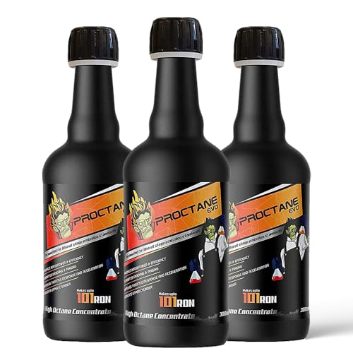 Image of EVO Octane Booster with Ethanol Stablizer for Petrol Car and Bike - Prevents Fuel Consumption, Increases Mileage & Engine Power (BS3, BS4 & BS6 Vehicle Compatible) (300 ml, Pack of 3)