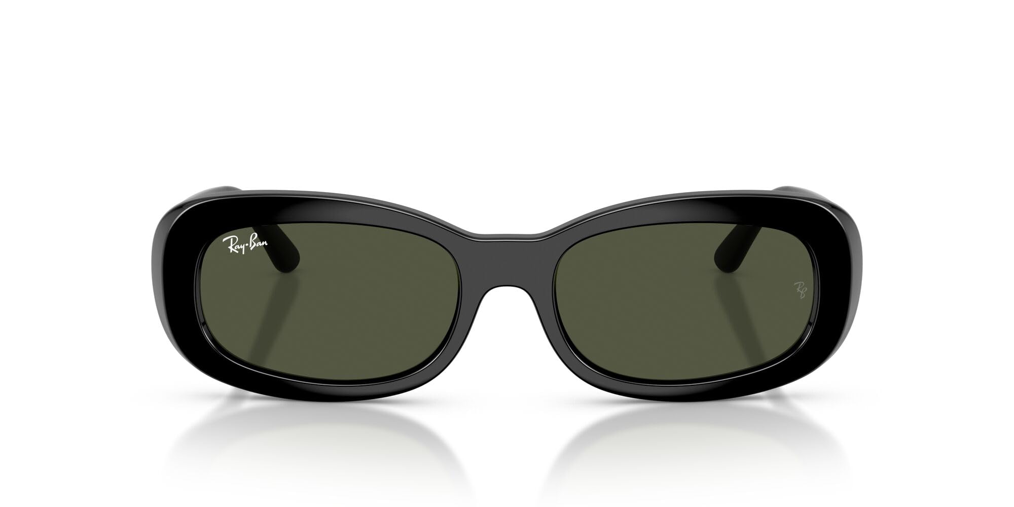 

                                                    Ray-Ban RB2221 Sunglasses, Black/Green, 53 mm