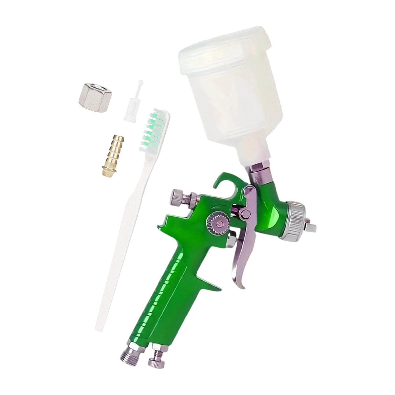 BWANGIAO HVLP Professional Sprayer Guns 0.8Mm Steel Nozzle Sprayers Guns Car Paint Sprayers Airbrushes Paint Tool