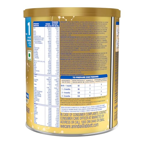 Image of Similac Plus Stage 1 (Up to 6 Months) Infant Formula with 5 HMOs 400g Powder TIN