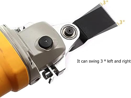 Juego de convertidor de amoladora angular, adaptador de cabezal de conversión de amoladora angular tipo 100 rosca M10 para herramientas oscilantes