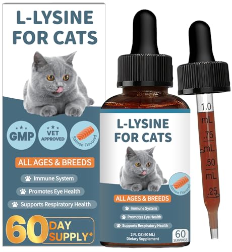 L-Lysine Supplement for Cats - Immune Support for Cats -