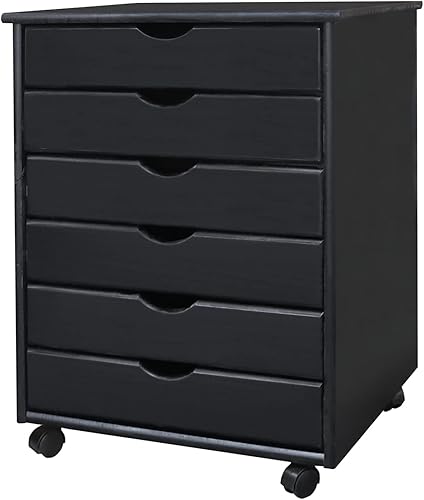 Miniatura 4 de Adeptus - Cajonera de madera maciza con ruedas