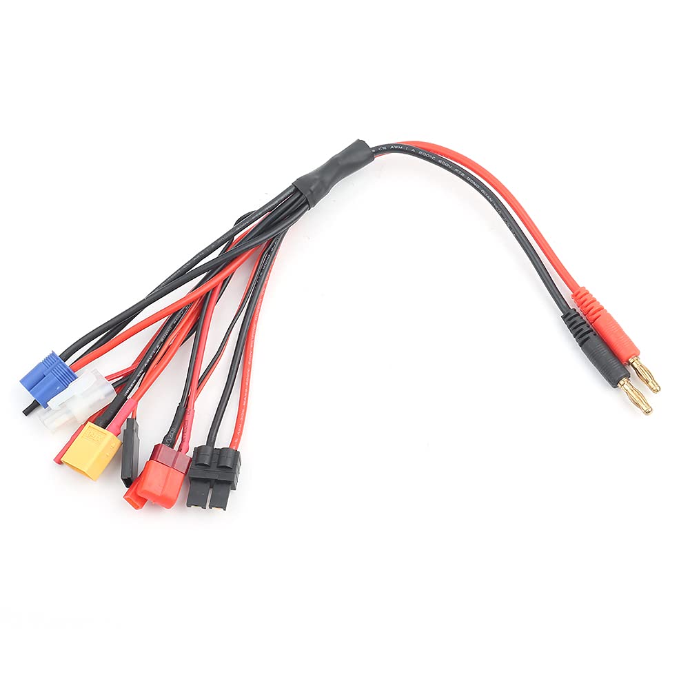Kabel do Konwersji RC, Wielofunkcyjny Kabel do ładowarki 8 w 1 Bateria Lipo Multi Wtyczka do ładowania Konwertuj linię kablową do ładowarki IMAX B6