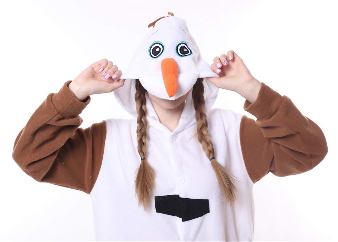 Pyjama à capuche unisexe en forme d'animal pour adulte