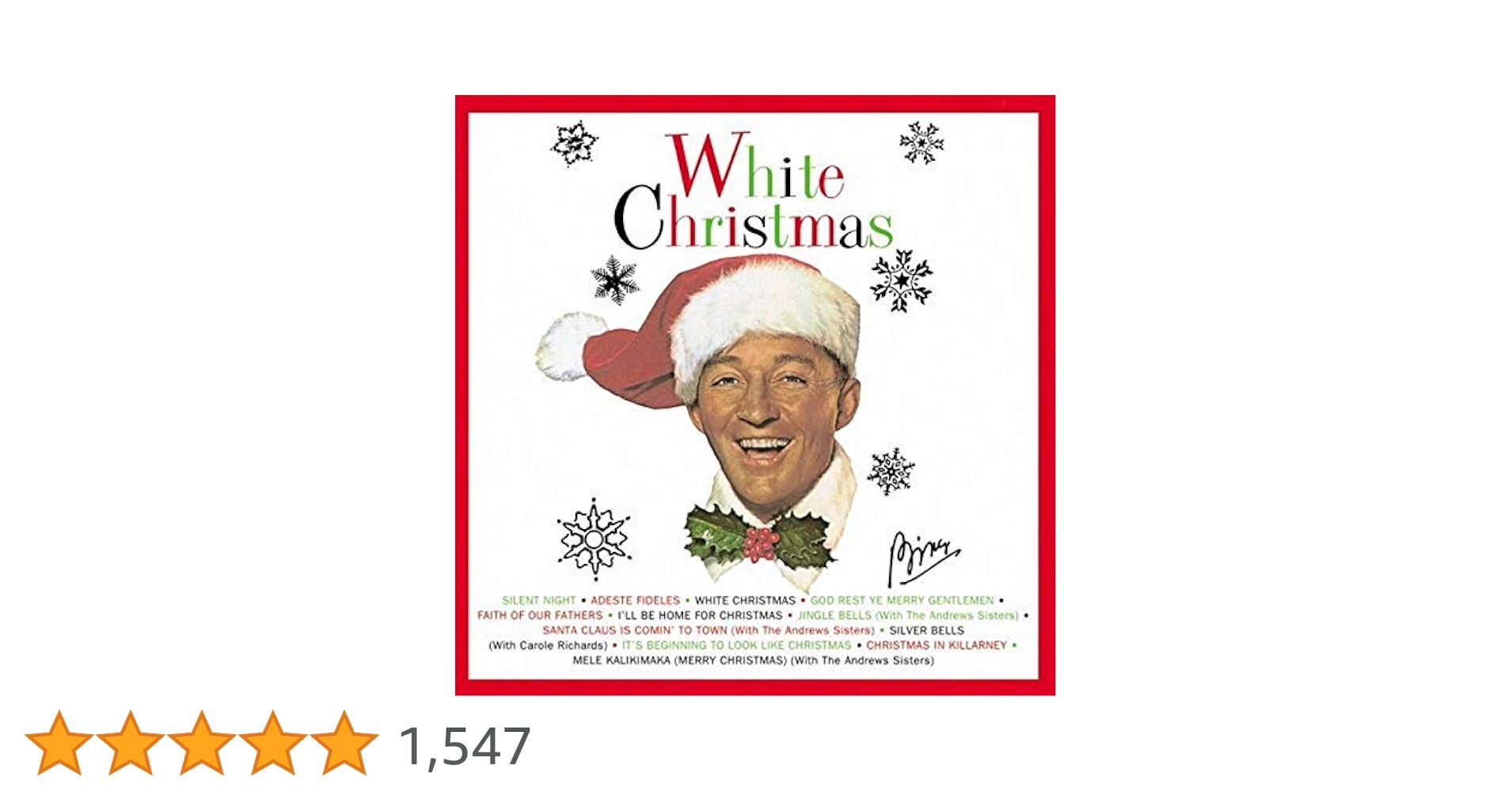 White Christmas: Bing Crosby, Crosby: Amazon.ca: Music