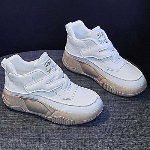 Rbculf Women Casual Sneaker 2023 Fashion Girls Comfort Platform High Top Ankle Booties Sport Sneaker Slip On Walking Shoes #TOP6