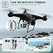 JJRC Drone with Camera for Adults, 20+20 MINS Longer Flight Time Drone with 720P Camera FPV WiFi RC Quadcopter with Altitude Hold, Headless Mode for Beginners with One Key Start/Land, 3D Flips