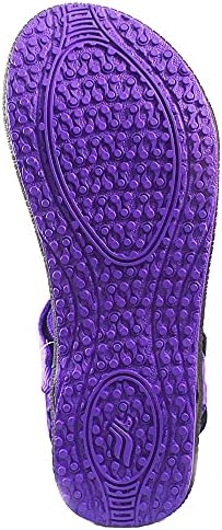Yoga Mat Sandals for Women - Lightweight & Comfortable Sandals Adjustable Straps, Non-Slip Soles - Simplus Yoga Sandals by Gold Pigeon, 5931 Purple, 7.5-8 Women/ EU38 | Image 4