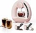 BENFUCHEN Pod and Grounds - Macchina da caffè 2 in 1, compatibile con K-Cup Pod & Tee, design compatto, 113-227 ml, colore: Rosa immagine