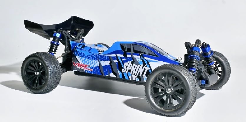Generico SPRINT Buggy RC Off-Road 1/10 4WD Elettrico Brushed Alta Velocità RTR – 2.4G #RH1067