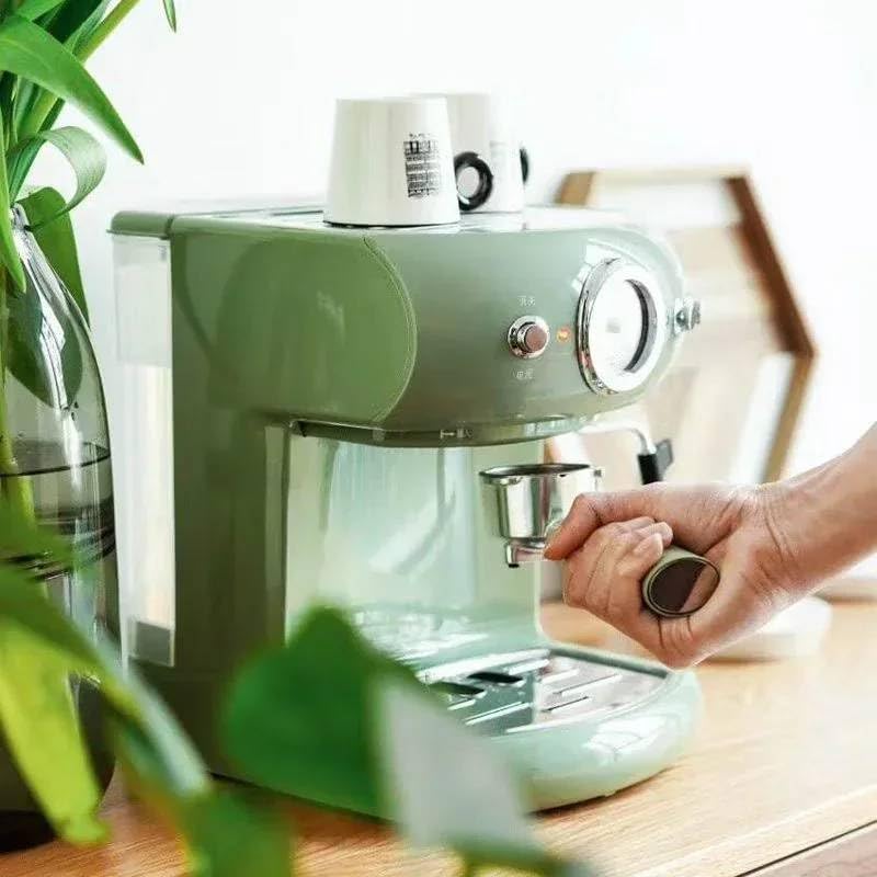 Image of Fastlink‚Italian Semi-Automatic Espresso Machine - 19 Bar Pump, Concentrated Steam Milk Frother for Rich Coffee at Home
