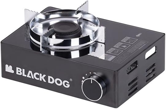 Blackdog 11,942 BTU Single Burner Gas Stove, Portable Butane Outdoor Camping & Backpacking Hiking Stove, Emergency Burning Cooking Stove