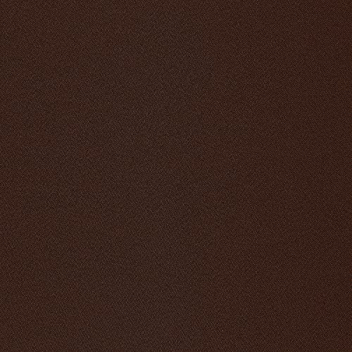 Eclipse Tricia Modern Room Darkening Thermal Rod Pocket Window Curtain For Bedroom (1 Panel), 52 In X 84 In, Espresso #TOP4