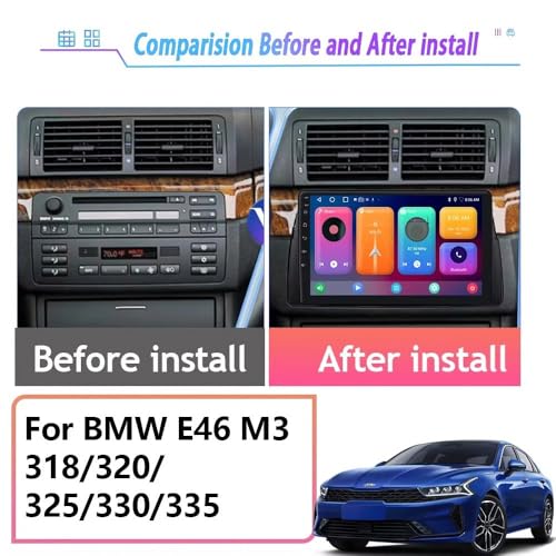 Radio Bluetooth para BMW E46 con Mirror Link ideal para viajar con música y mapas 2