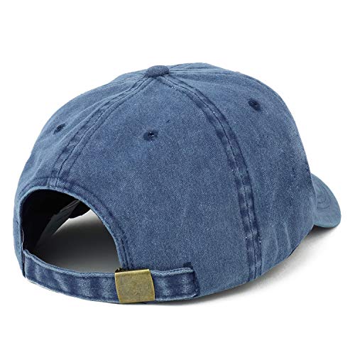 Image of Oversize XXL Pigment Dyed Washed Cotton Baseball Cap