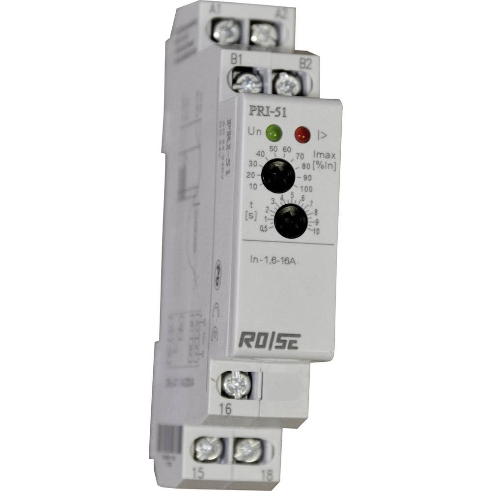 ELKO EP Germany GmbH PRI-51/5 Stromüberwachungsrelais, Strombereich 5, 0A/ 24-240V AC + 24V DC