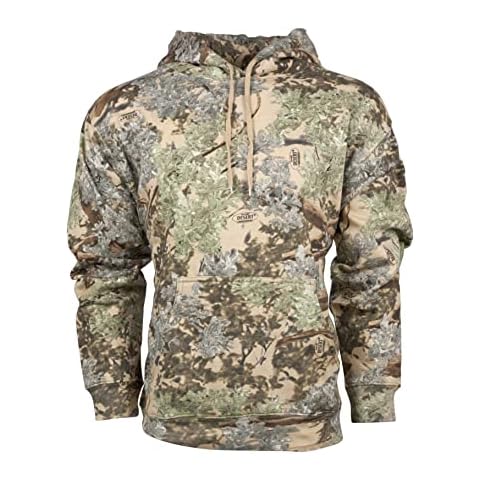 King's Camo Cotton Hunting Hoodie, Desert Shadow, X-Large Cover