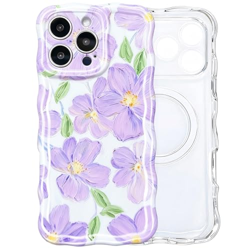 Coque iPhone 16 Pro MagSafe peinture à l'huile pour look vintage