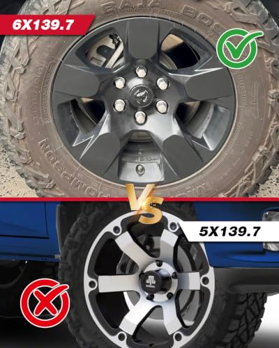 Image of KSP 2inch 6x5.5 Hubcentric Wheel Spacers Compatible with 19-26 Ram 1500