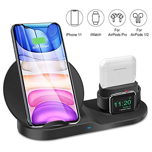 3 in 1 Wireless Charger for iPhone 11/11 pro /11 Pro Max/Xs/XS Max/XR/X