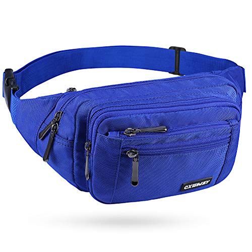CXWMZY Waist Pack Bag Fanny Pack for Men&Women Hip Bum Bag with Large