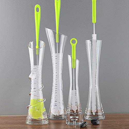 Set of 7,Multipurpose Bottle Brush Cleaning Set, findTop Bottle Cleaners for Baby Bottles, Washing Narrow Wine/Beer Bottles, Thermos, Sports Water Bottles, Plus Kettle Spout/Lid Brush - Thumbnail 7