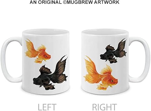 Vista 81 de MUGBREW Taza de té de cerámica de la taza de café de la llama del animal lindo, 11 OZ Alpaca,Bisonte de búfalo americano,Aves frailecillo