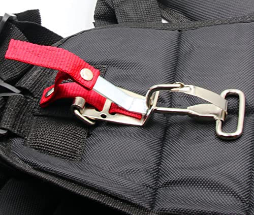 Cinto de nylon durável e confortável, alça de ombro ajustável, arnês de ombro duplo para cortador de