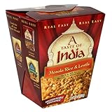 A Taste of India Masala Rice and Lentils, 6-Ounces (Pack of 6)