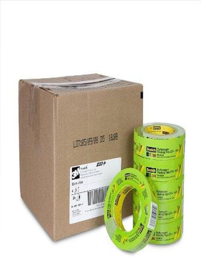 Scotch 46338 233+ 36 mm x 55 m Performance Masking Tape (Pack of 24)