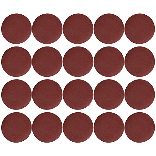 Utoolmart ディスクペーパー サンダー サンディングディスク サンドペーパー ダブルアクション マジック ペーパー 研磨 やすり 電動サンダー用 サンディングパット 木工用 ランダムアクションサンダー用 サンディング 研磨 サンダー用紙やすり丸型 #400 工木工生地研磨用 4インチ 外径 100mm 25枚