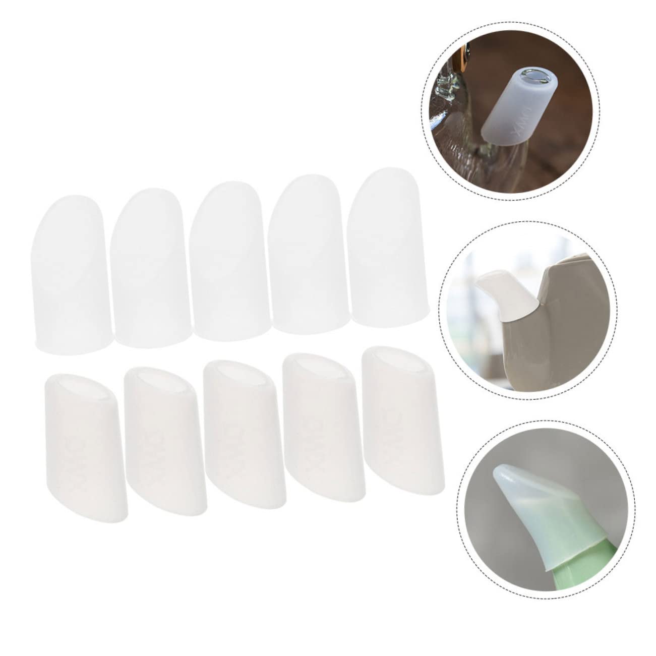 Accessoires Thé En Vrac Lot De 10 Filtres à Thé Inox - Filtres Bec Verseur Théière - 5.5x3.5cm Accessoire Théière