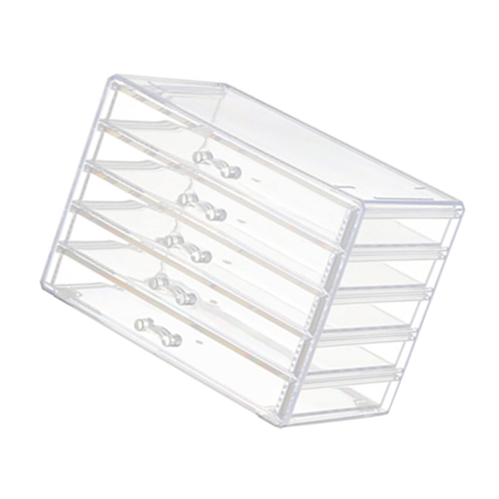 Make up und Schmuckschubladen Organizer aus Acryl, Schönheitsbehälter mit mehrschichtigem Design für Zuhause und den Schminktisch, Schminkschubladen Organizer