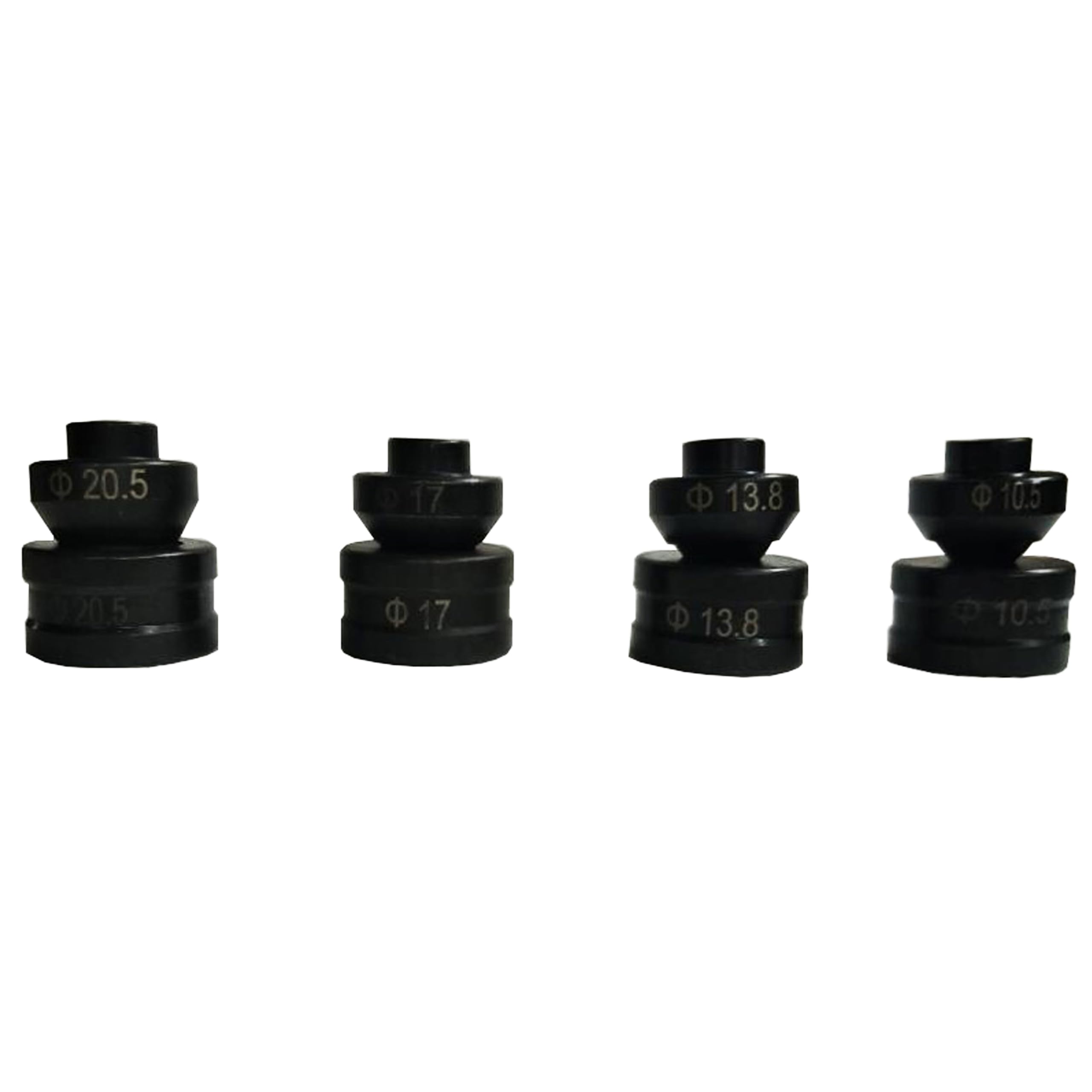 LGXEnzhuo CH-60 Punch Die Hydraulic Hole Punching Tool Dies for Puncher 4 Pairs of Dies