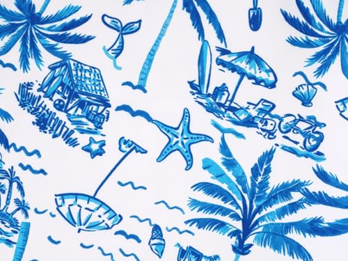 Image of Girls One Piece Swimsuits Adjustable Double Strap for Kids Palm Tree Print Toddler Bathing Suit Size 2T-10
