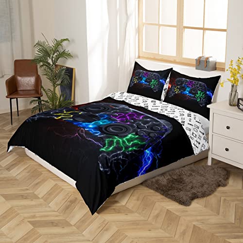 Housse de couette gamer cadeau idéal pour lit d'enfant passionné