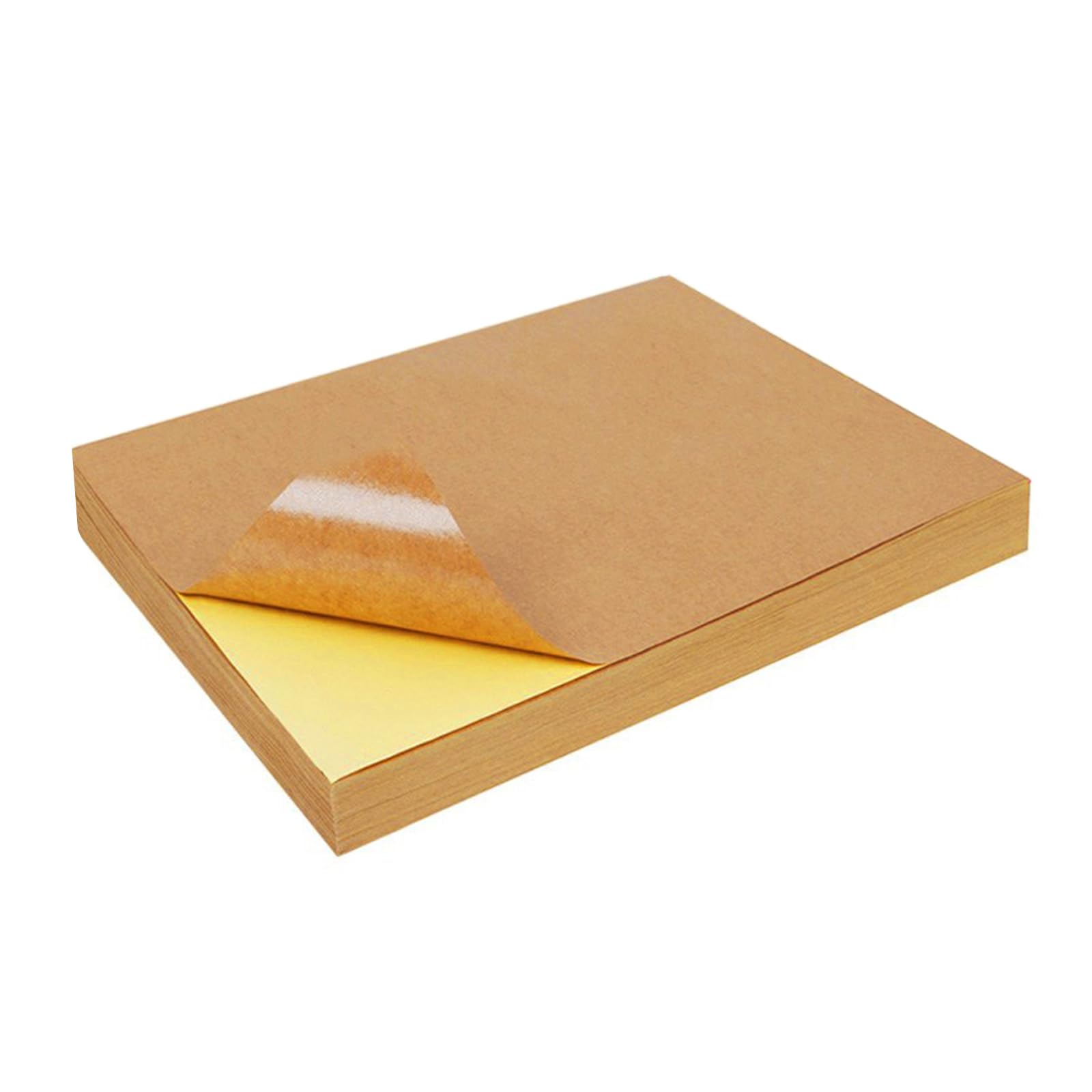 100 fogli di etichette autoadesive stampabili in formato lettera, 210 x 297 mm, etichette autoadesive per spedizioni postali