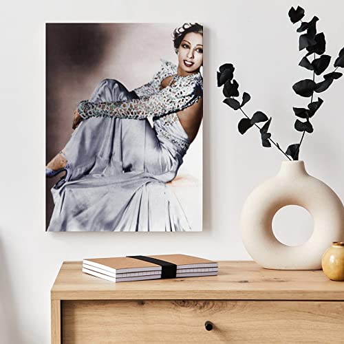Canvas Paintings Wall Art Josephine Baker Poster (15) Surrealism Posters Canvas Wall Art Prints For Wall Decor Room Decor Bedroom Decor Gifts 16X20Inch(40X51Cm) Frame-Style #TOP3