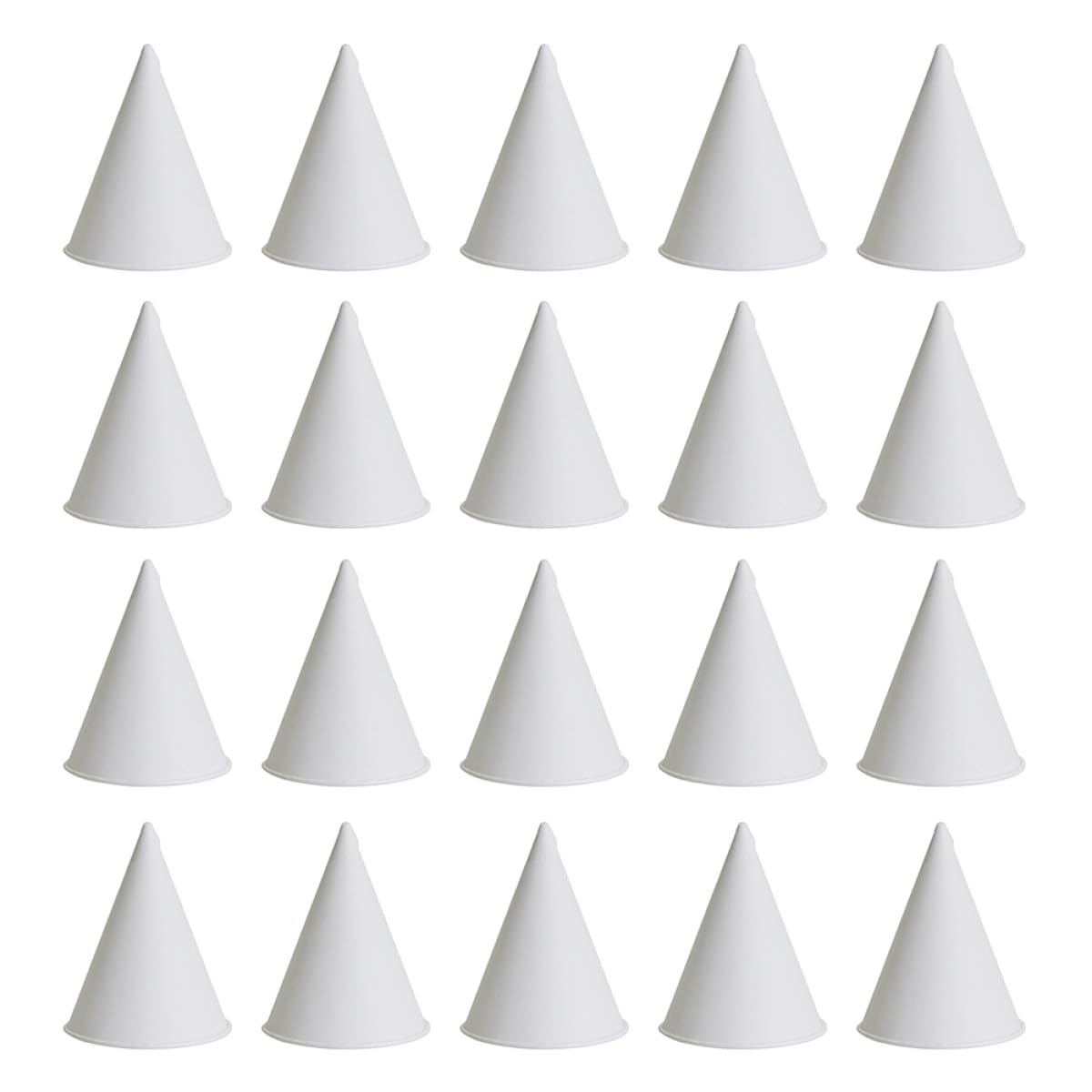 Angoily 250 Pezzi Bicchieri Conici di Carta Usa e Getta | Party e Home Receptions, Forma a Cono, Sicuri, Confezione da 250 Pezzi
