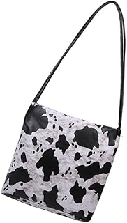 Bolsa De Ombro Studens Bolsa De Ombro Padrão De Vaca Bolsa De Ombro Única Menina Bolsa De Ombro Feminina Bolsa De Mão Criativa Mini Bolsa Bolsa De Ombro Feminina Bolsa De Mão Para