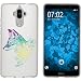 Produktbild PhoneNatic Case kompatibel mit Huawei Mate 9 Silikon-Hülle Floral Fuchs M1-4