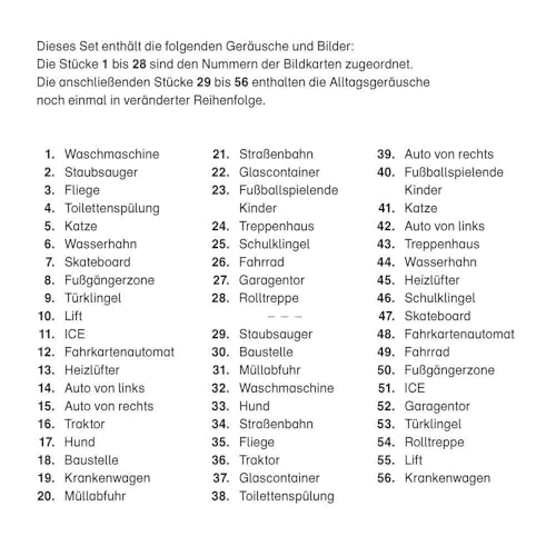 Alltagsgeräusche als Orientierungshilfe: 28 Bildkarten mit Audio-CD & MP3-Download zum Hörverstehen (Hinhören lernen)