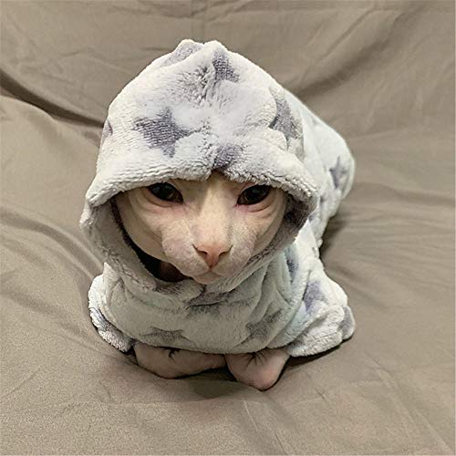 TENGTUD Vestiti per Gatti Senza peli, Sphynx/Devon...